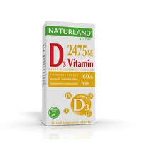 Naturland D3-vitamin 2475 NE tabletta 60x