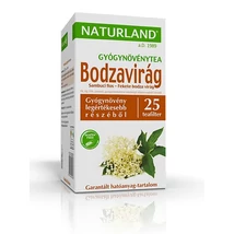 Naturland Bodzavirág tea filteres 25x1 g