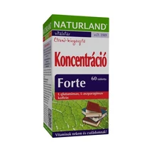 Naturland Koncentráció Forte tabletta 60x