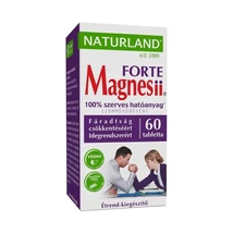 Naturland Magnesii forte étrend-kiegészítő tabletta 60x