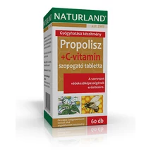 Naturland Propolisz + C-vitamin szopogató tabletta 60x