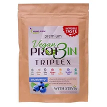 Vegan Prot3in Triplex fehérjepor 550g (áfonya)