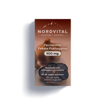 Nordvital Fermentált Fekete Fokhagyma 500 mg 60db