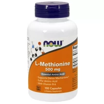 NOW L-methionine 500 mg 100 kapszula