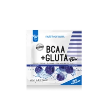 Nutriversum Flow BCAA+Glutamine 6g kék málna