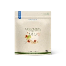 Nutriversum Pure Vegan Pro vegán fehérjepor 500g mogyoró Nutriversum Pure Vegan Pro vegán fehérjepor 500g mogyoró