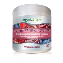 Organicforce BeautyFlavon C500+ C-vitaminnal, Kollagénnel 200g