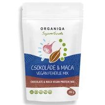 Organiqa Superfoods Bio Vegán csoki-maca fehérje 200g Organiqa Superfoods Bio Vegán csoki-maca fehérje 200g