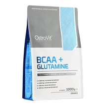 OstroVit BCAA + Glutamine 1000 g narancs