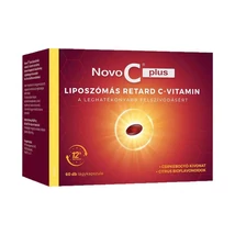 Novo C plus liposzómás retard C-vitamin 60x