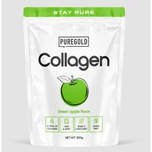 Pure Gold Protein Collagen 300g zöld alma