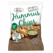 EAT REAL HUMMUS Chips tejszínes&kapros 45 g