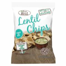 EAT REAL LENTIL Chips tejszínes&kapros 40g