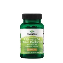 Swanson Ultimate 16 törzs probiotikum FOS-szal 60 kapsz.
