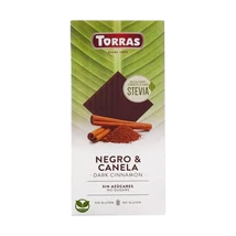 Torras Stevia Fahéjas étcs hozáadott cukor nélkül, édesítőszerrel 125 g