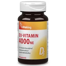 Vitaking D-4000 Vitamin 90kapsz. Vitaking D-4000 Vitamin 90kapsz.