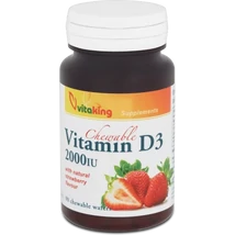 Vitaking D2000 IU vitamin Chewable 90 tabletta