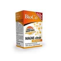 BioCo Magne-citrát+B6-vitamin filmtabletta 90x BioCo Magne-citrát+B6-vitamin filmtabletta 90x