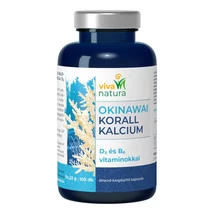 Viva Natura Okinawai Korall kalcium étrend-kiegészítő kapszula Viva Natura Okinawai Korall kalcium étrend-kiegészítő kapszula