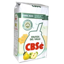 Mate tea CBSé Fruitos del Valle (Alma + Körte), 500g Mate tea CBSé Fruitos del Valle (Alma + Körte), 500g