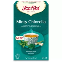 Yogi Tea® Mentás bio tea chlorella algával