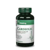 Vitaking Cardiolic Q10+Omega+L-Carn+Garlic 60kapsz.