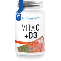 Nutriversum Vita C+D3 60 tabletta Nutriversum Vita C+D3 60 tabletta
