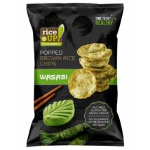 Rice Up Barna Rizs Chips Wasabi 60g