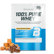 BioTechUSA 100% Pure Whey Tejsavó fehérjepor 28g Karamell-Cappucino