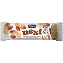Cornexi Nexi Cukormentes Földimogyorós Zabszelet, kakaós bevonótalppal 45g Cornexi Nexi Cukormentes Földimogyorós Zabszelet, kakaós bevonótalppal 45g