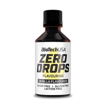 BioTechUSA Zero Drops 50ml Vanília