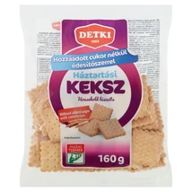 (Sz) Detki Cukormentes Háztartási keksz 160g édesítőszerekkel