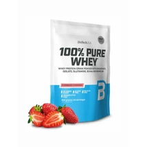 BioTechUSA 100% Pure Whey Tejsavó fehérjepor 454g Eper BioTechUSA 100% Pure Whey Tejsavó fehérjepor 454g Eper