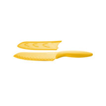 
 PRESTO TONE tapadásmentes Santoku kés 16 cm , sárga  
