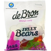 DeBron Cukormentes Jelly Bears gumicukor 90 g