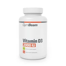 Gymbeam D3-vitamin 2000 IU 120 kapsz.