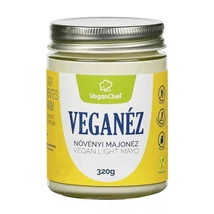 VeganChef Veganéz Light növényi majonéz 320g-ÜVEGES VeganChef Veganéz Light növényi majonéz 320g-ÜVEGES