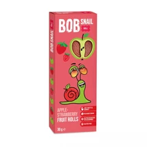 BOB SNAIL gyümölcstekercs 30g alma-eper