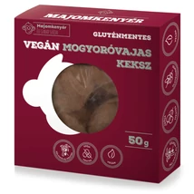 Majomkenyér Vegán Mogyoróvajas keksz 50g