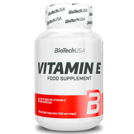 BioTechUSA Vitamin E 100 lágyzselatin kapszula