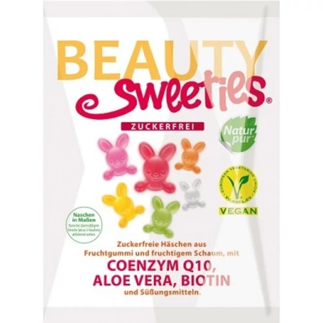 Beauty Sweeties Cukormentes Gumicukor Nyuszik 125 g