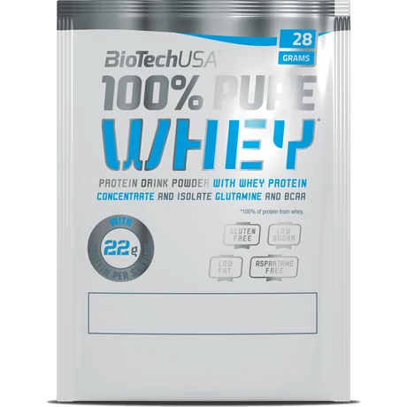 BioTechUSA 100% Pure Whey Tejsavó fehérjepor 28g Kókusz-Csokoládé