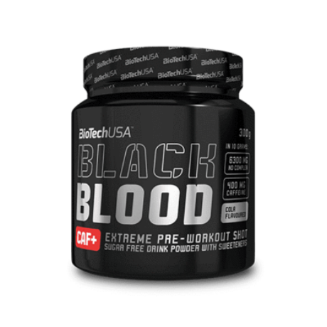 BiotechUSA Black Blood CAF+ 300 g Kóla ízű
