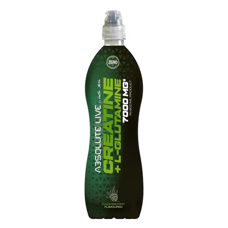 Absolute Live Kreatin+L-glutamin 900ml málna