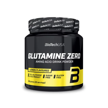 BioTechUSA Glutamine Zero 300g citrom