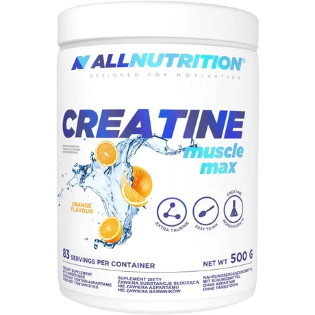 AllNutrition Creatine Muscle Mass 500g narancs