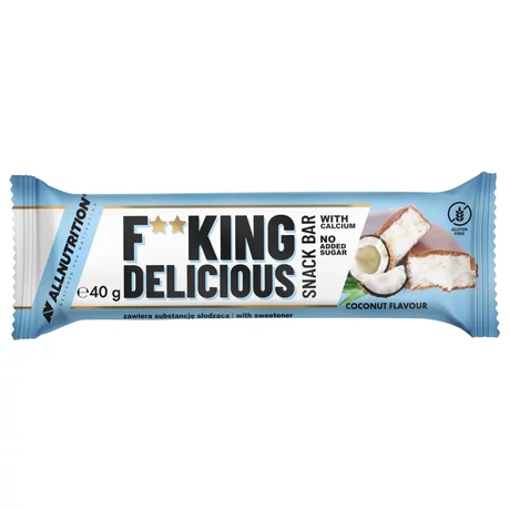 AllNutrition Fitking Delicious Snack Bar 40g coconut