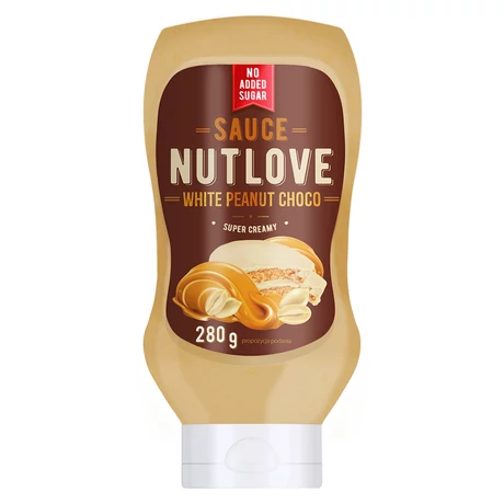 AllNutrition Nutlove Sauce 280g White Peanut Choco