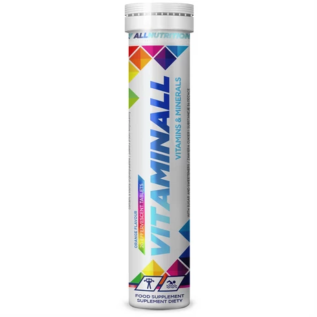 Allnutrition vitaminall pezsgőtabletta 20tabl narancs