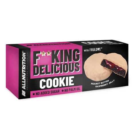 AllNutrition Fitking Delicious Cookies 128g peanut butter raspberry jelly